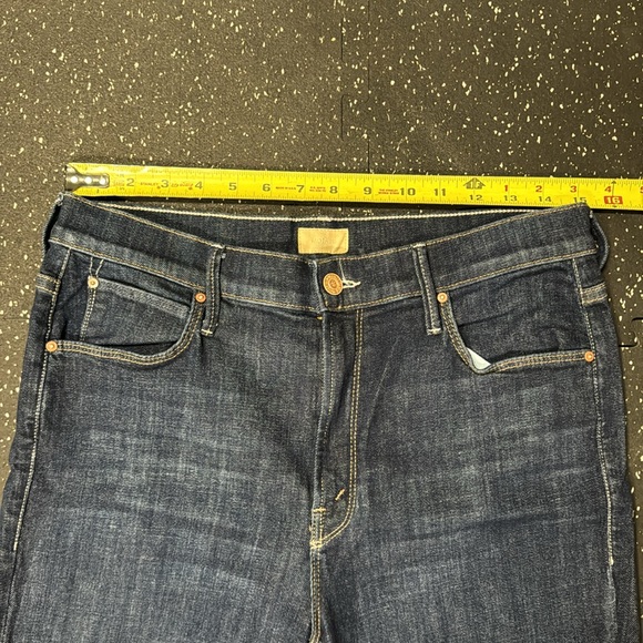 📌 MOTHER The Cha Cha In Clean Sweep Blue Wash Jean - Picture 7 of 10
